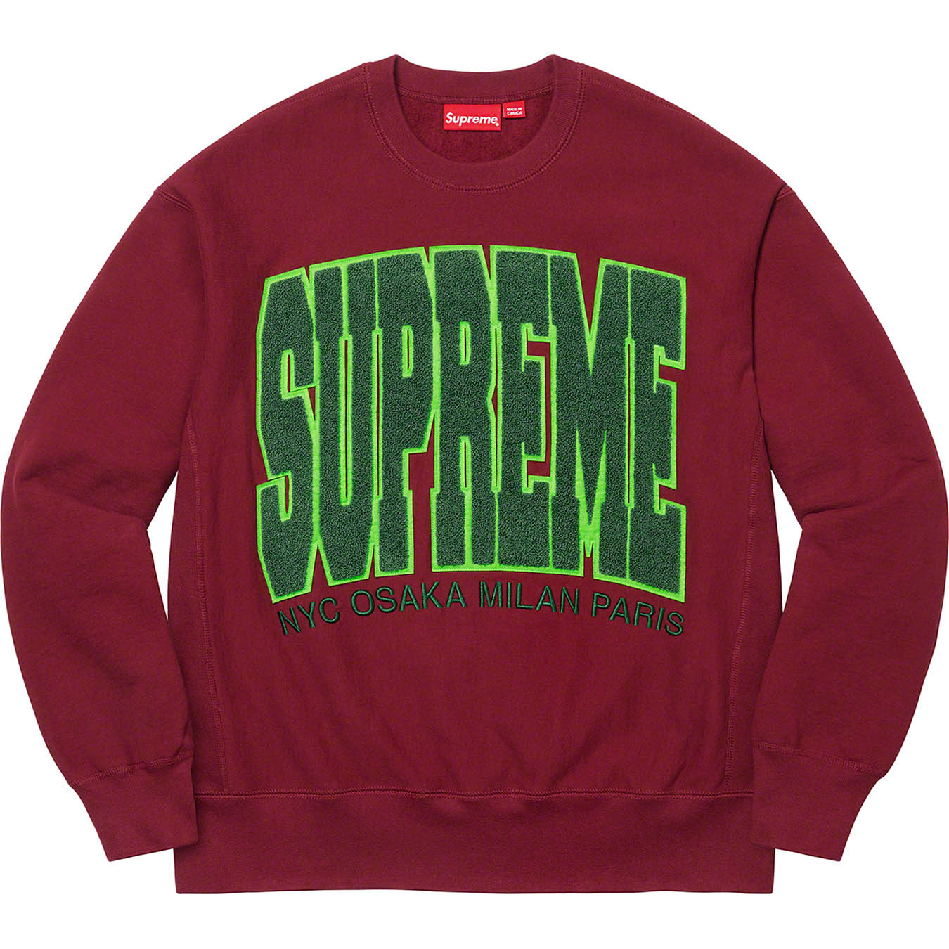 Cities Arc Crewneck | Supreme 21fw