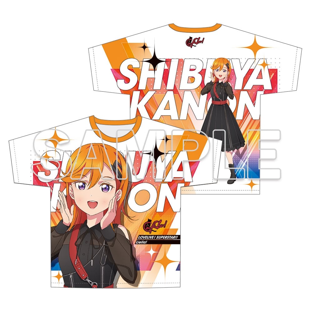 ラブライブ！スーパースター!!』フルグラフィックTシャツ Ver.心・技