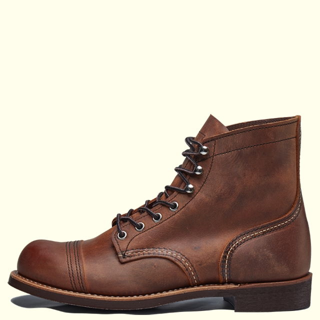REDWING IRON RANGER 8085(D)(6H(24.5cm) CAPPER): Red Wing Shoes