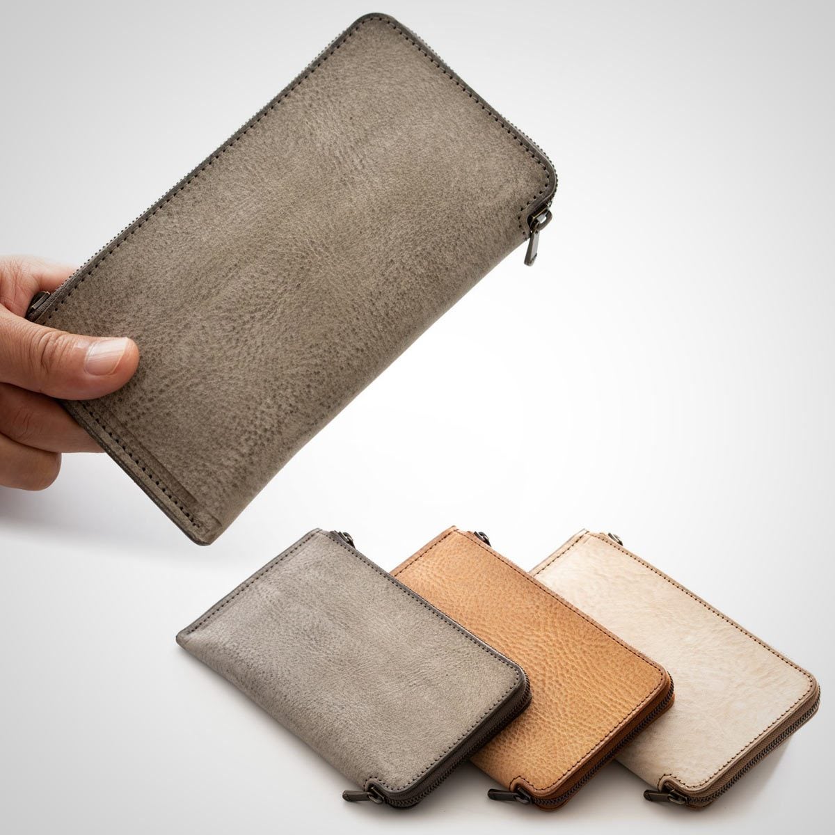 Makuake｜「さらに薄く、スマートに」 厚い革の薄い財布 HITOE長財布2