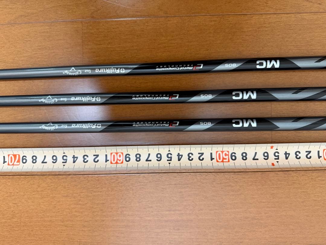 Callaway MC 505 シャフト 3本セット 楽天市場】キャロウェイ スリーブ付きシャフト フジクラ Speeder NX