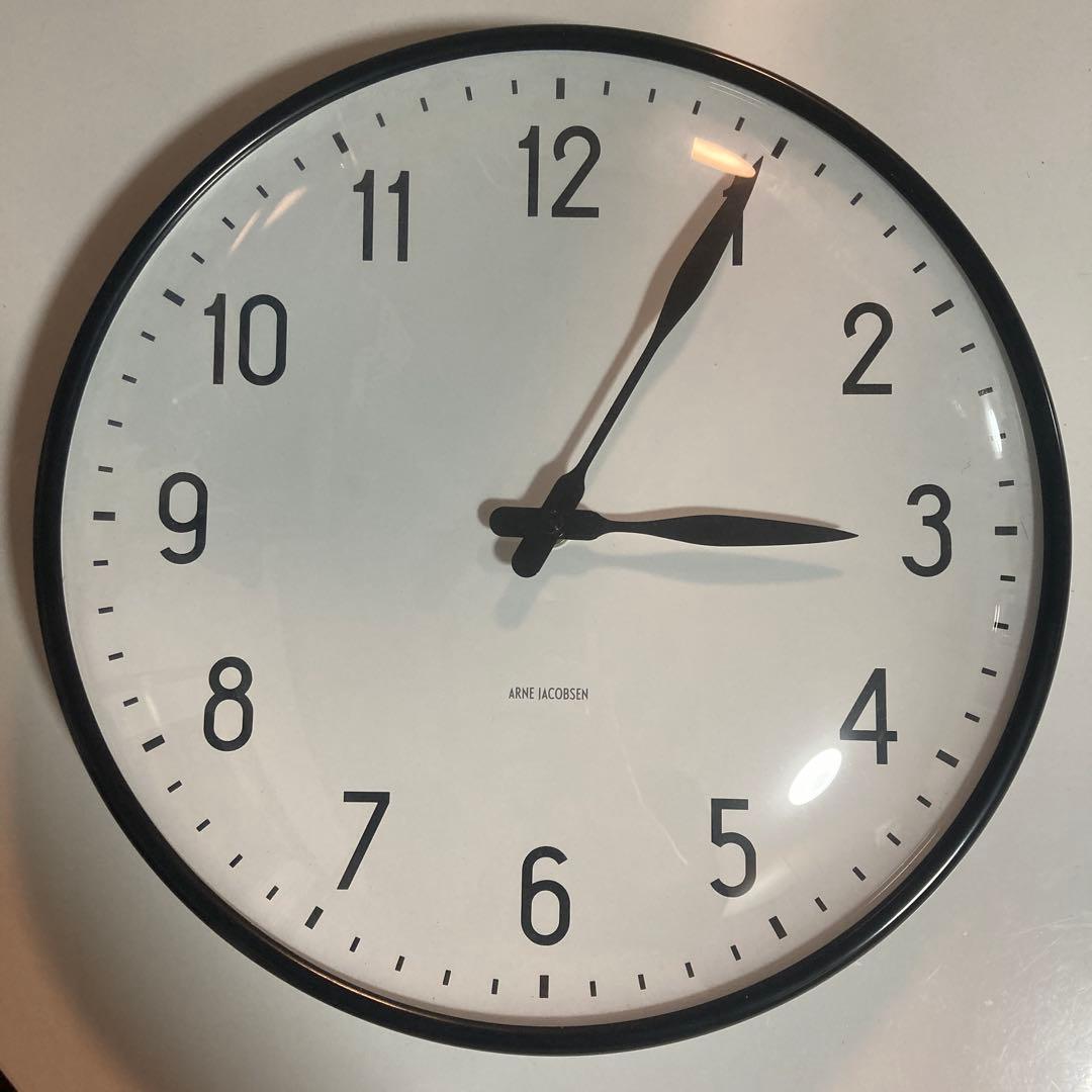 インテリア時計 ARNE JACOBSEN WALL CLOCK 29cm 楽天市場】掛け時計 アルネ ヤコブセン STATION WALL CLOCK 29cm 北欧