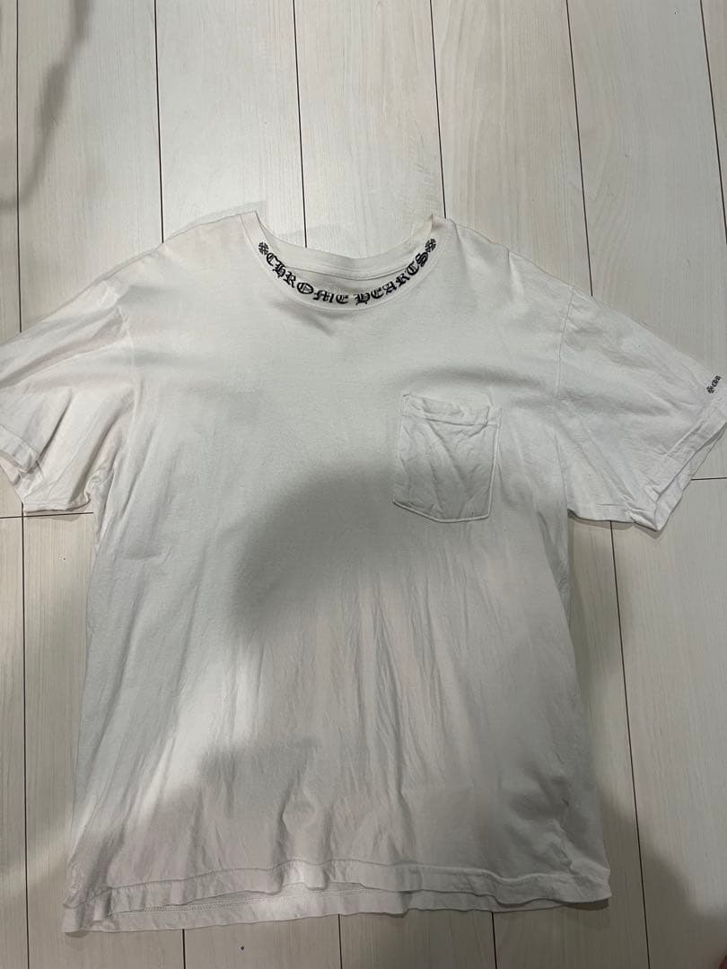 ©*︎様 クロムハーツ　tシャツ クロムハーツメンズハーフスリーブポケットTシャツCHクロス/ヘアリー