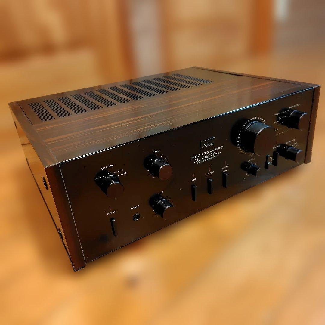 サンスイ プリメインアンプ AU-D607F EXTRA(プチリペア品)#3 G 】1512 SANSUI AU-D607F EXTRA プリメインアンプ サンスイ 057830 AU
