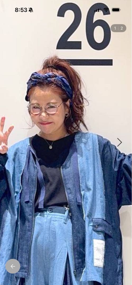 ニコアンド［be with M］Misayoミリリメイクジャケット新品未使用