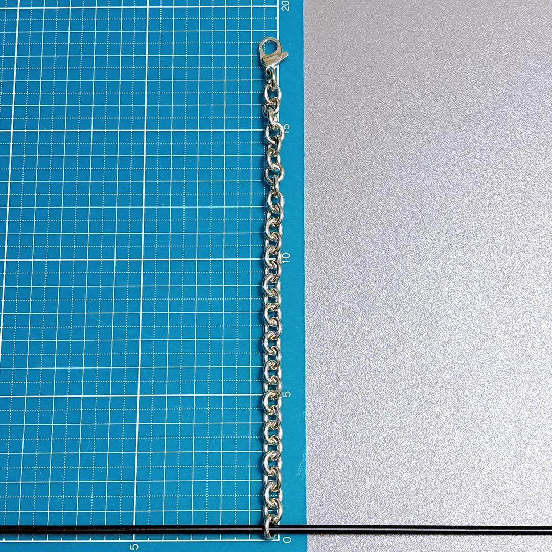【極美品】18.7cm ティファニー ラウンドリンク ブレスレット SV925
