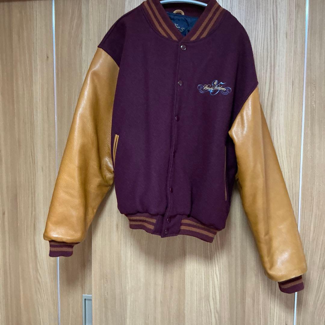 Brooks Brothers スタジャン M 25周年記念 Brooks BrothersとÉDIFICEによる名作スタジャンが今年も登場。アイ