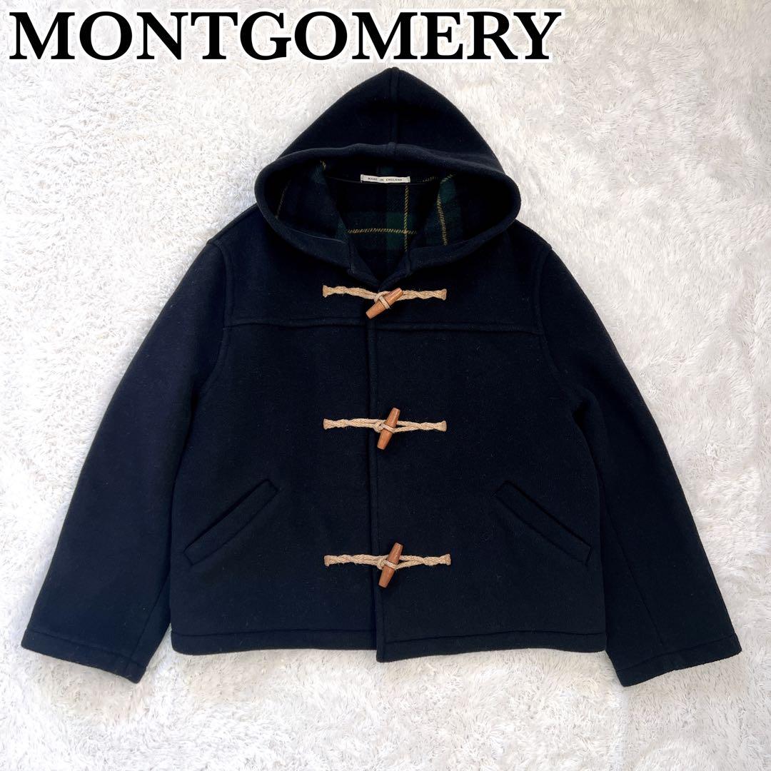 美品✨イギリス製 モンゴメリー ダッフルコート ウール ショート丈 ネイビー セール】《追加》別注【MONTGOMERY/モンゴメリー】Alton for JS
