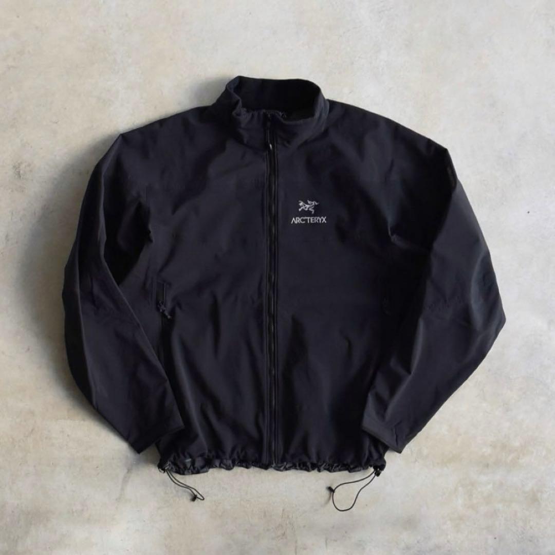00s アークテリクス SOLANOソラノソフトシェルジャケット黒ブラックXL ARC'TERYX（アークテリクス） ジャケット Solano Hoody Mens