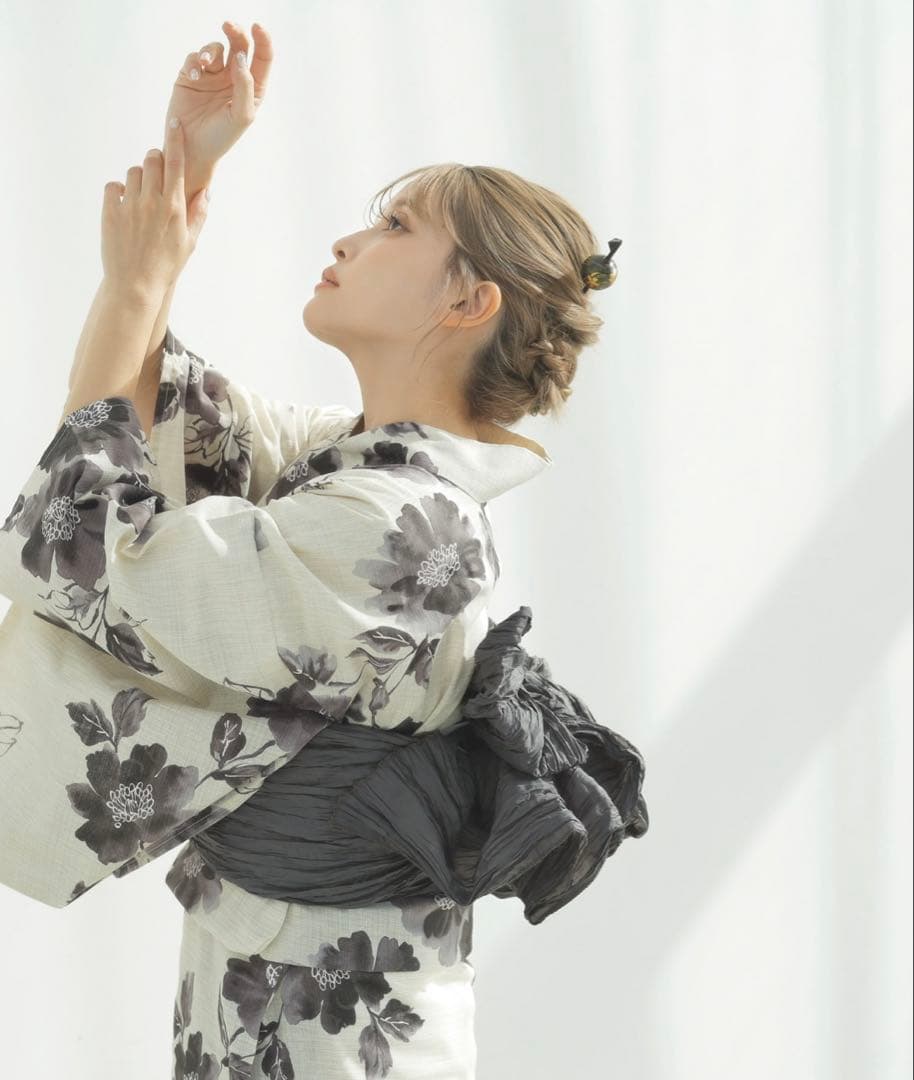 【京の水墨画】Dita ★新品未使用 浴衣5点セット 楽天市場】浴衣 5点セット レディース 大人 簡単 2025（ゆかた・しわ