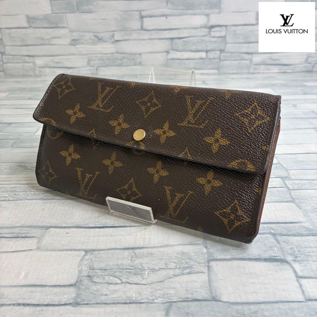 53 ルイヴィトン　モノグラム 長財布　二つ折り財布　hq4 GUCCI（グッチ） 中古 LOUIS VUITTON ルイ ヴィトン M95234 長財布