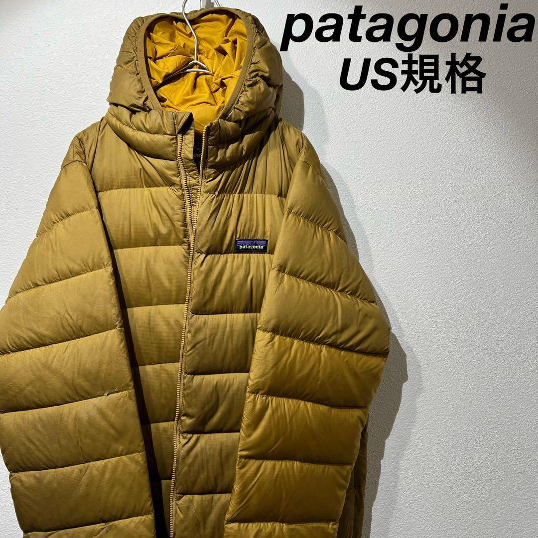 US規格】 希少 パタゴニア ハイロフト ダウンジャケット マスタード XL