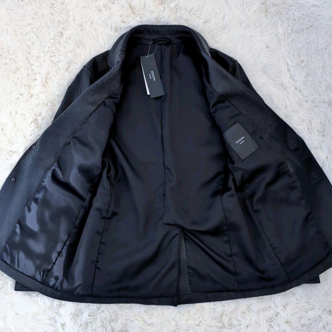 未使用タグ付き✨ ジョゼフオム ライトゴート シュリンクレザー