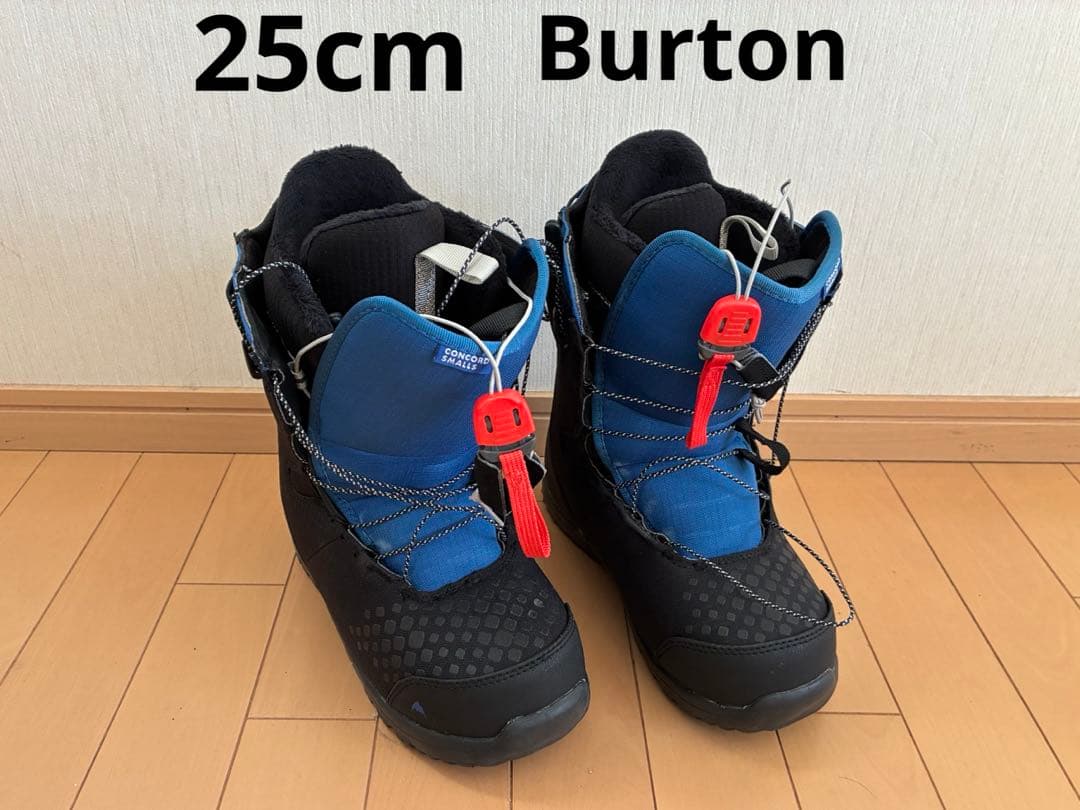 美品 スノーボードブーツ25cm バートン BURTON（バートン） 25-26 BURTON メンズ ブーツ Men's Tourist