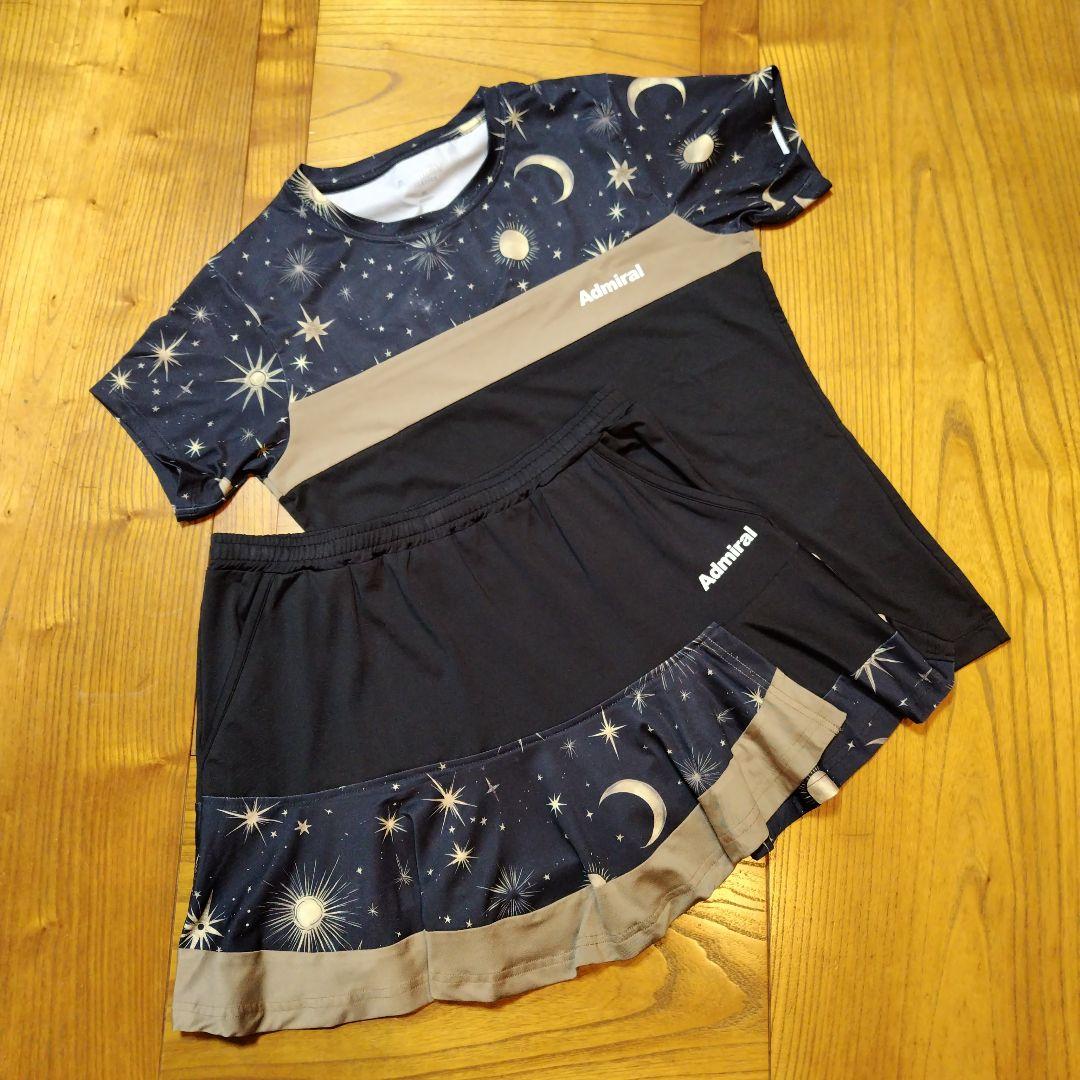 Admiral 星空デザイン スコート アドミラル(Admiral) ウェア（レディース） ]バイカラーカスケード