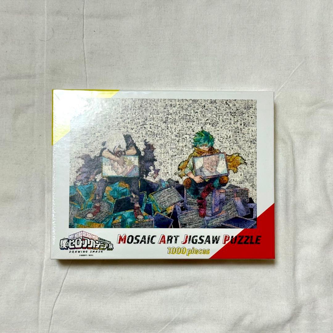 ヒロアカ原画展 モザイクアートパズル 1000ピース 僕のヒーローアカデミア モザイクアートパズル 1000ピース 原画展