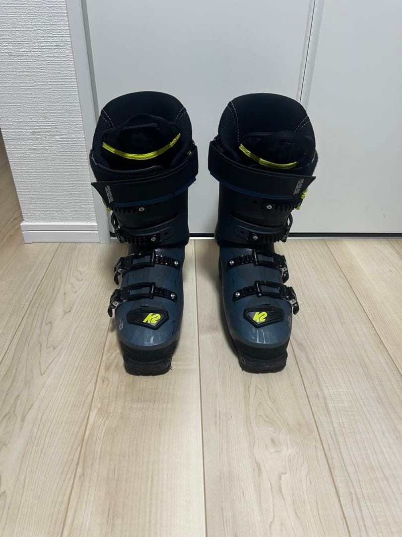 K2 マインドベンダー100 スキー用ブーツ グレー/黒/黄色 K2（K2）（メンズ）スキーブーツ MINDBENDER 100 BOA KS25117900