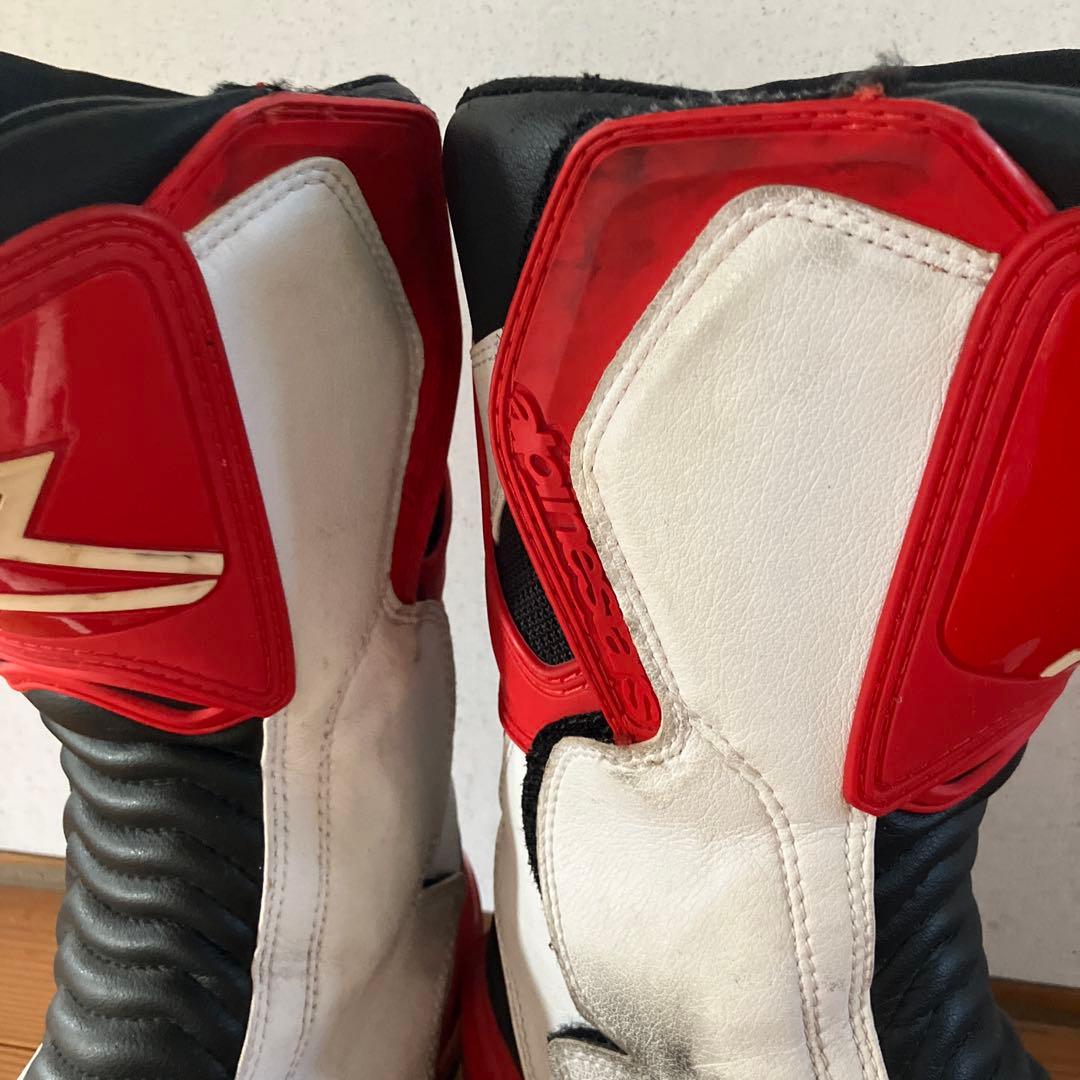 Alpinestars バイクブーツ 26.5cm 赤白黒