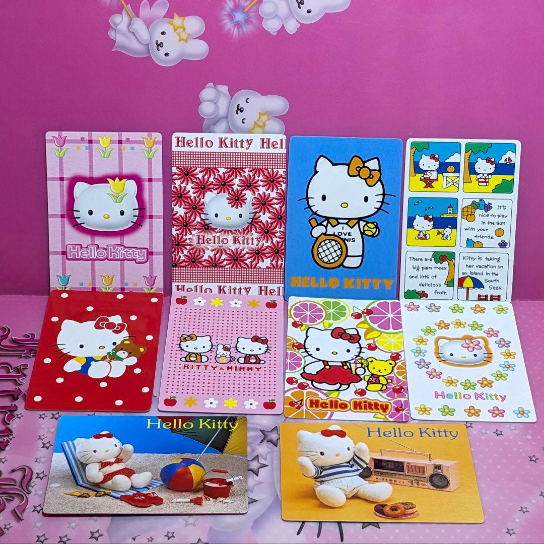 ハローキティ コレクターズカード 1999年製 10枚組 激レア 超希少 昭和