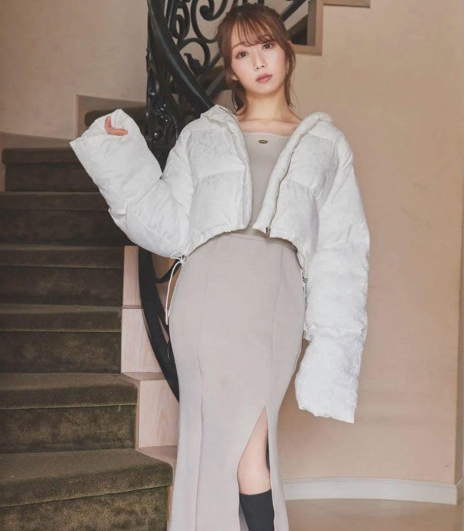 RoseMuse ロゼミューズ ダウン jacquard down jacket - メルカリ