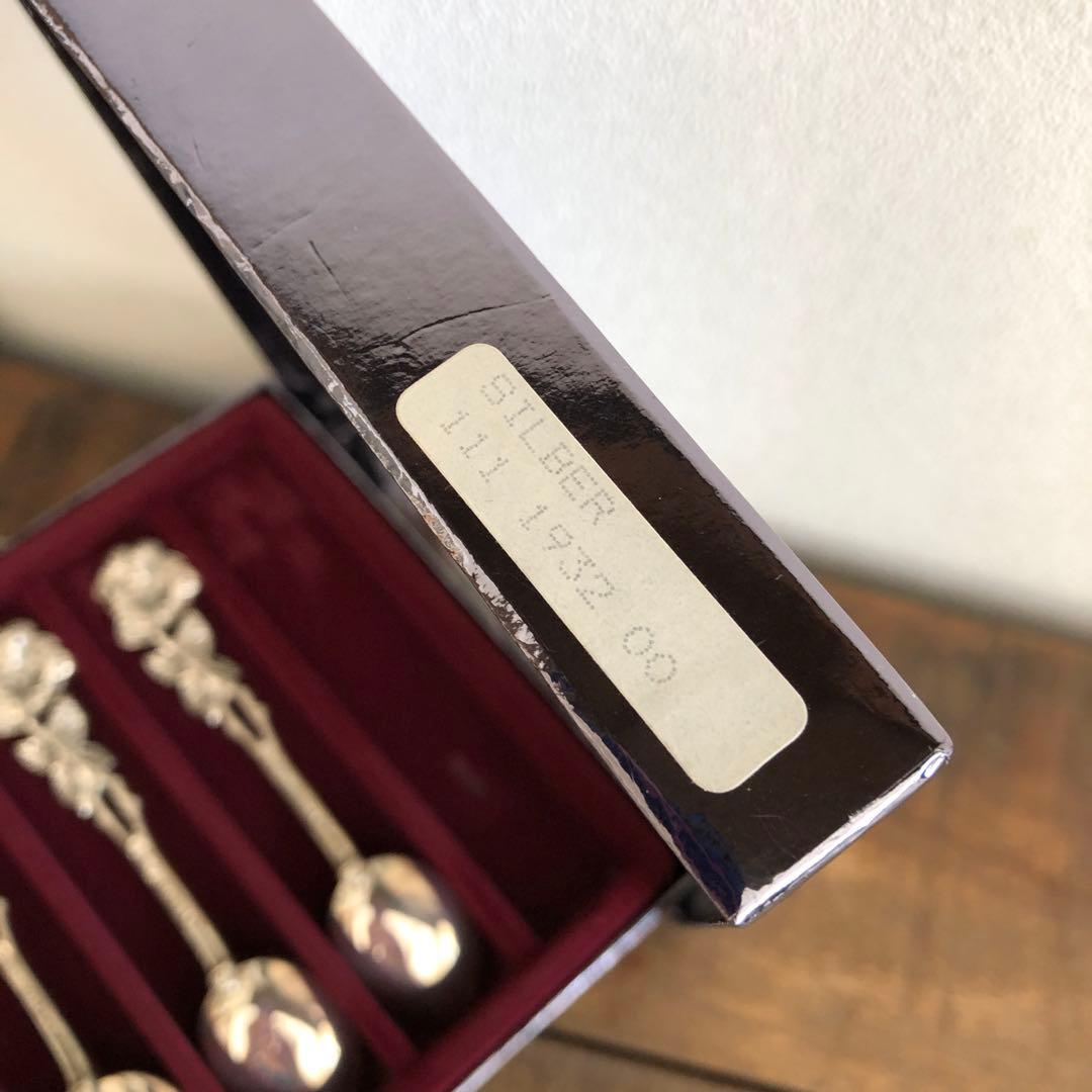 クリストフウィドマン ヒルデスハイムローズ スプーン6客 925シルバー