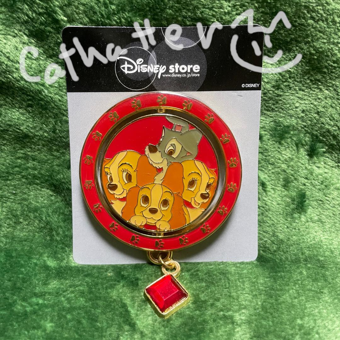 新品未使用 ディズニーストア ピンバッジ わんわん物語 レディ