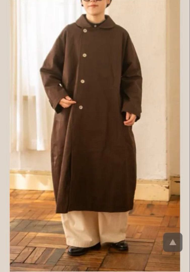 aiさんmegさん TUTIE コットンラウンドカラーコート aiさんmegさん×TUTIE. 人気パンツの冬仕様＆初のコートも 綿やリネン