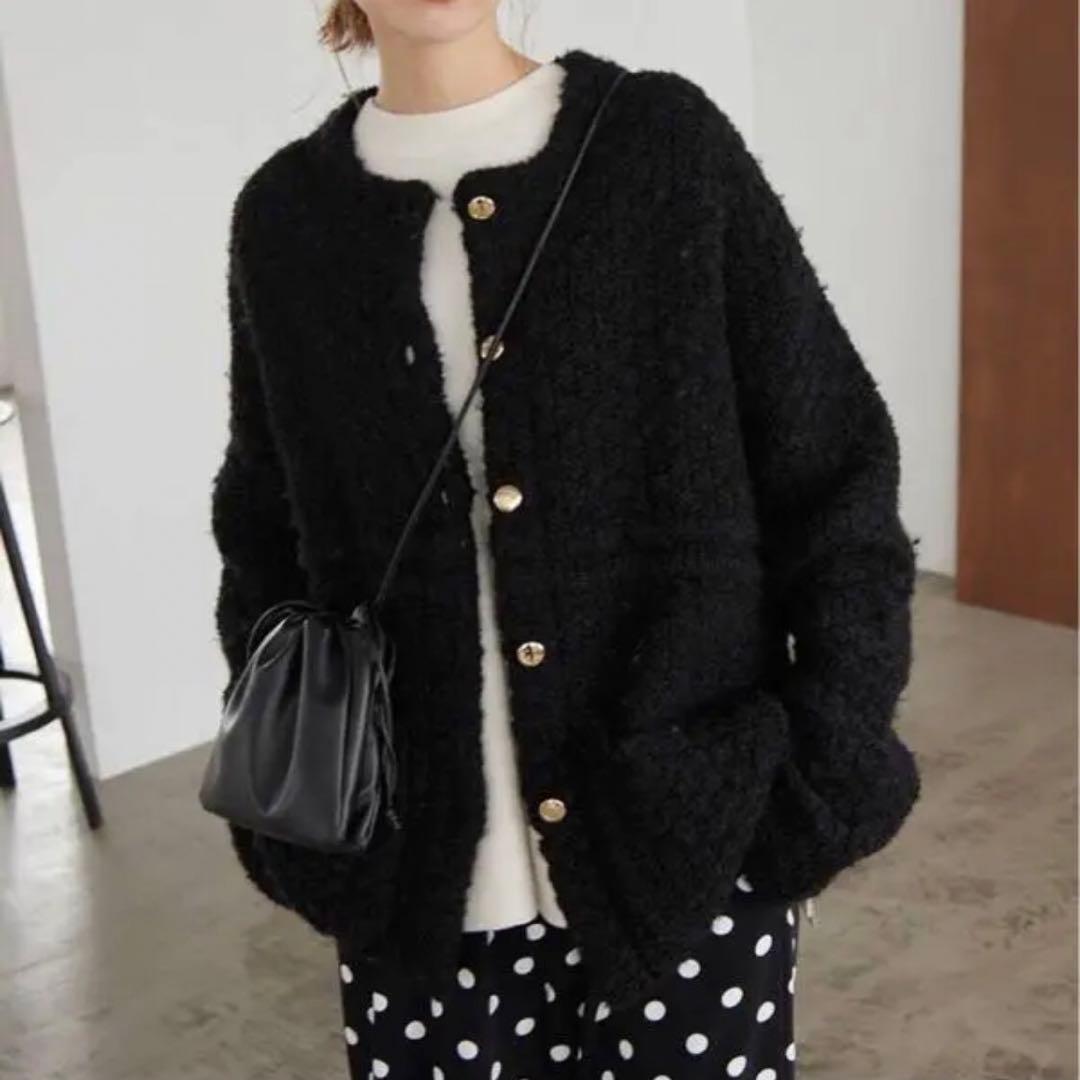 金ボタンツィーディジャケット SLOBE IENA（スローブイエナ）の「《予約》金ボタンツィーディ