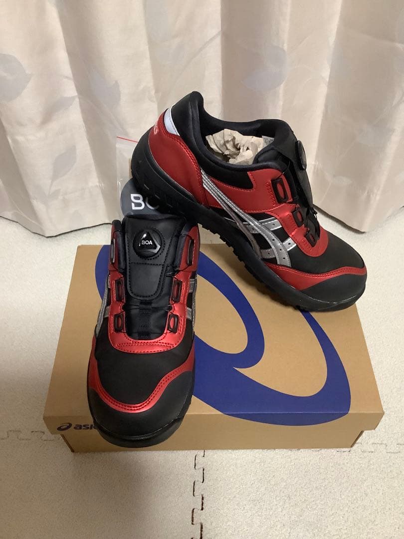 ASICS WINJOB CP306 BOA 安全靴 26.5cm新品未使用 アシックス 安全靴 ウィンジョブ CP306 BOAブラック／ブラック ASICS