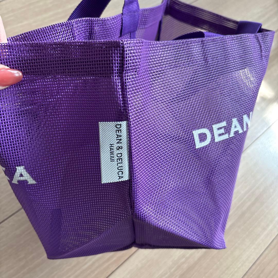 DEAN&DELUCA メッシュトート パープル S - メルカリ