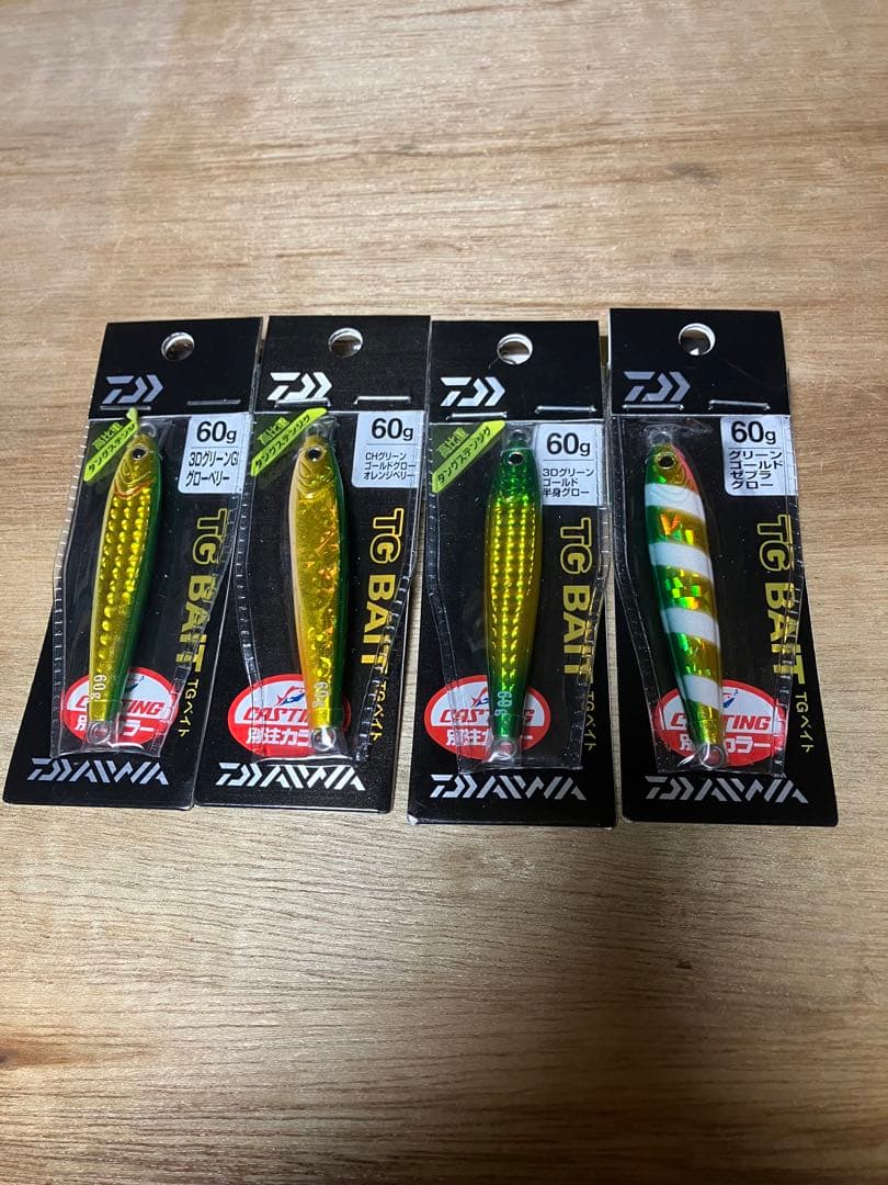 TGベイト60g 4個セットオリカラ TGベイトSLJ オリカラ再入荷！｜釣具のポイント【公式】オンライン