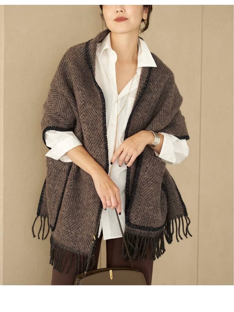 美品　Plage ストール plage（プラージュ） ストール - ゴールド レディース : ZOZOTOWN