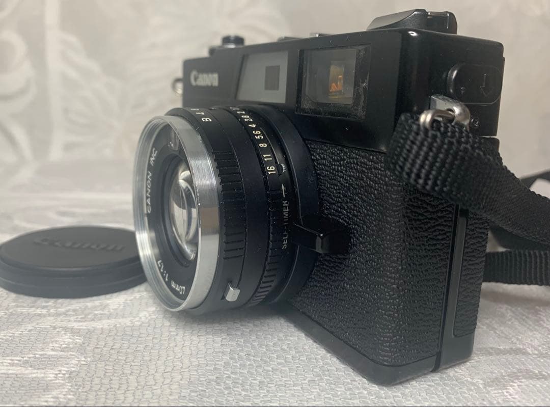 キャノン CANONET Giii QL17 レンジファインダー　ブラック Canon Canonet QL17 GIII G3 40mm f1.7 Rangefinder Camera From JAPAN