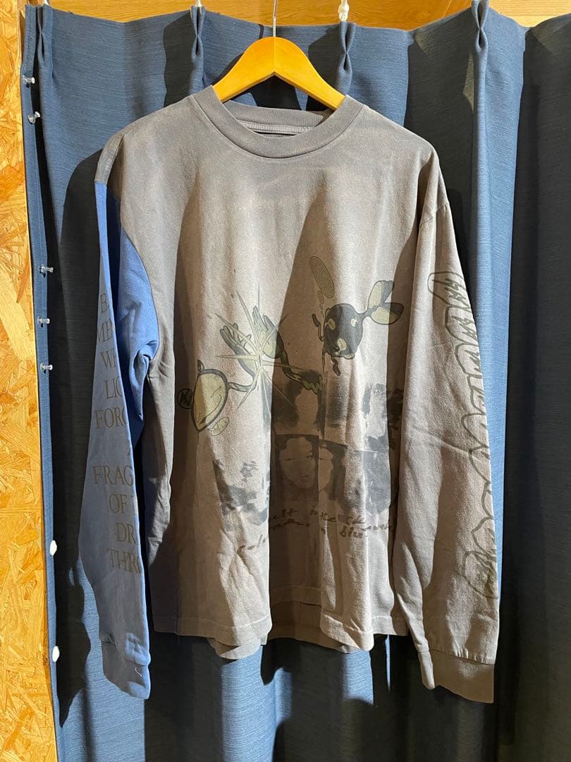 Fragment Travis Cactus Jack 村上隆 ロンT fragment CACTUS JACK 村上隆 Travis Scott ロン - メルカリ