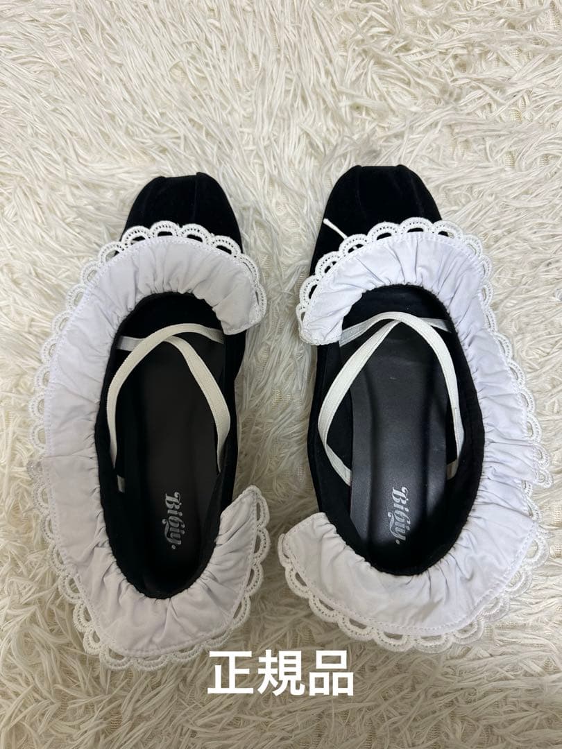 正規品bibiy B. LACE BALLERINAS BLACK BIBIY. MADE | B. LACE BALLERINAS BLACK｜Bibiy.