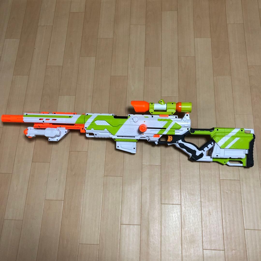 ナーフ モジュラス ロングストライク レビュー】モジュラス ロングストライク ～白い狙撃銃、再び