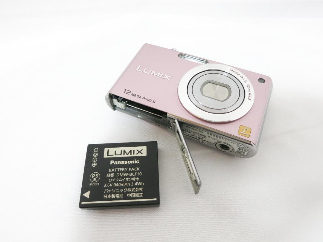 Panasonic デジタルカメラ LUMIX DMC-FX40 ピンク - メルカリ