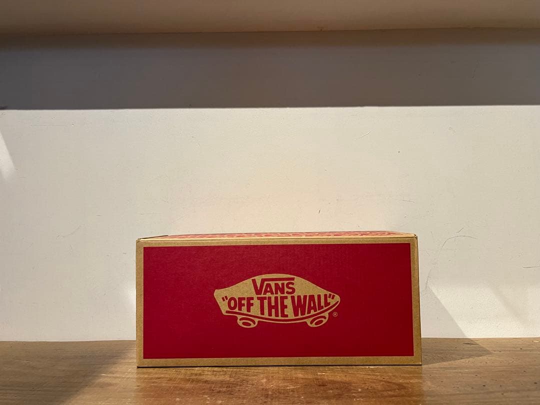 VANS AUTHENTIC checker 黒白 US正規品 赤箱 27cm - メルカリ