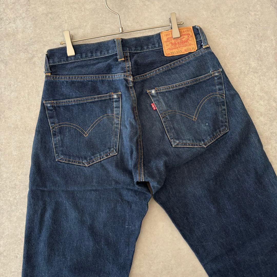 90s LEVI'S 551ZXX BigE 555 バレンシア 63モデル復刻 - メルカリ