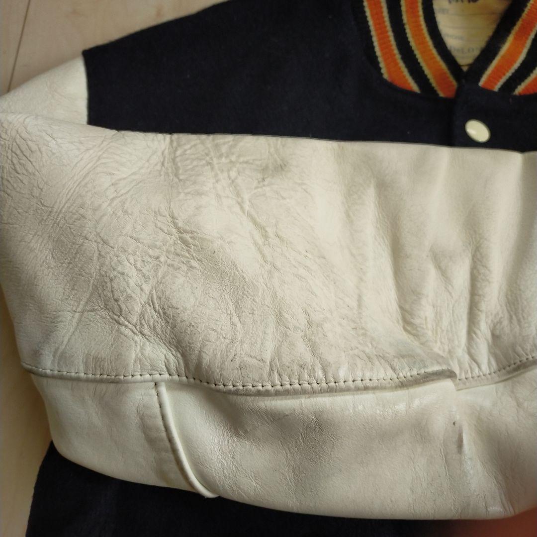 70s-80s/vintage/DeLONG/NFL/シカゴベアーズ/スタジャン - メルカリ