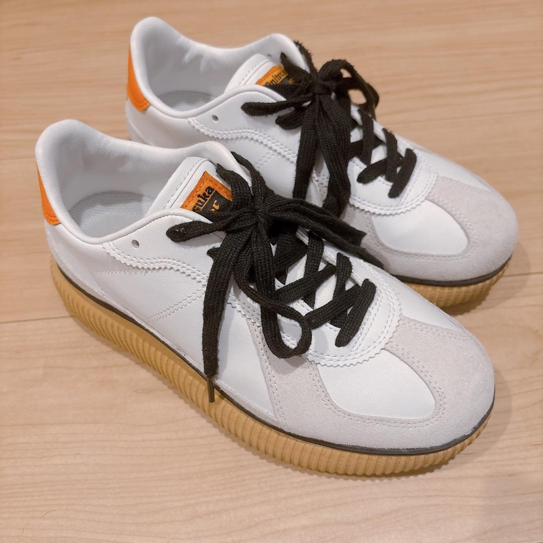 1度短時間使用 Onitsuka Tiger DELECITY　オレンジ Onitsuka Tiger 【公式ショップ】DELECITY オニツカタイガー シューズ