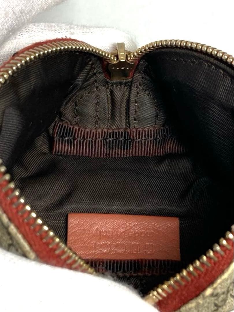 GUCCI グッチ マイクロGG柄 豚 ブタ ピッグ コインケース ミニポーチ