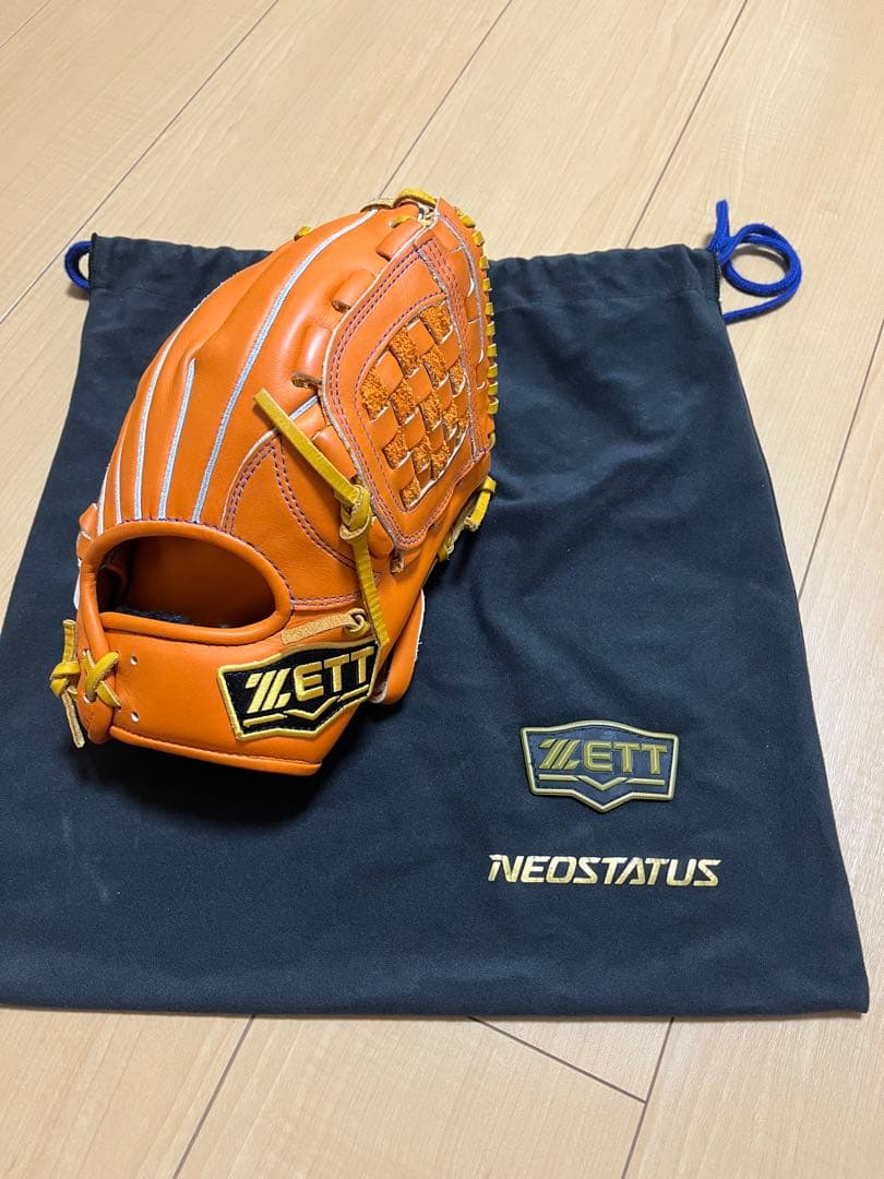 西武ライオンズ　源田壮亮選手　軟式グローブ プロステイタス ゼット 軟式グラブ オーダーセレクト 源田壮亮 内野手