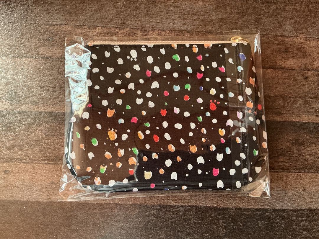 未使用 箱無し】ぷちネコ2つおり財布 ブラック ツモリチサト