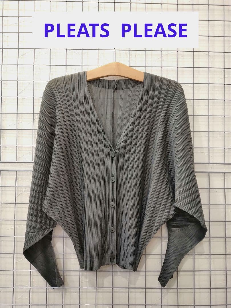 PLEATS PLEASE　プリーツ プリーズ　カーディガン　はおり　3サイズ 中古・古着通販】PLEATS PLEASE (プリーツプリーズ) プリーツ