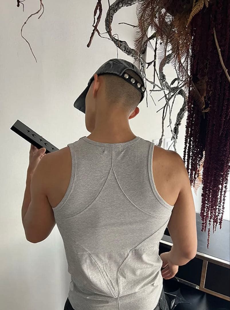 Thug Club タンクトップ グレー size2 THUG CLUB] TC TANK TOP (Thug Club/タンクトップ) 110438332【BUYMA】