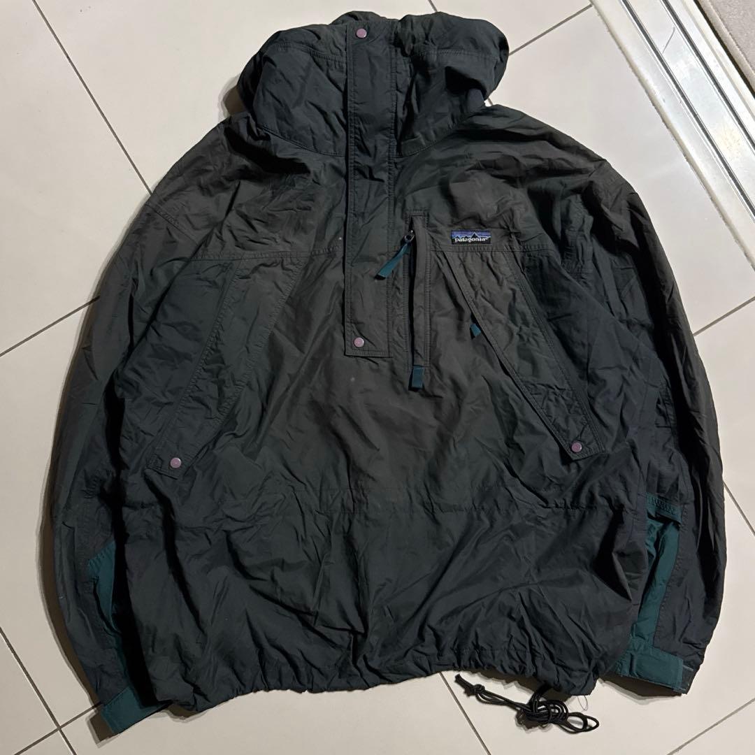 ※状態考慮 1993年 Patagonia ニトロアノラック フェードあり patagonia（パタゴニア） 90s NITRO ANORAK JACKET ハーフジップ