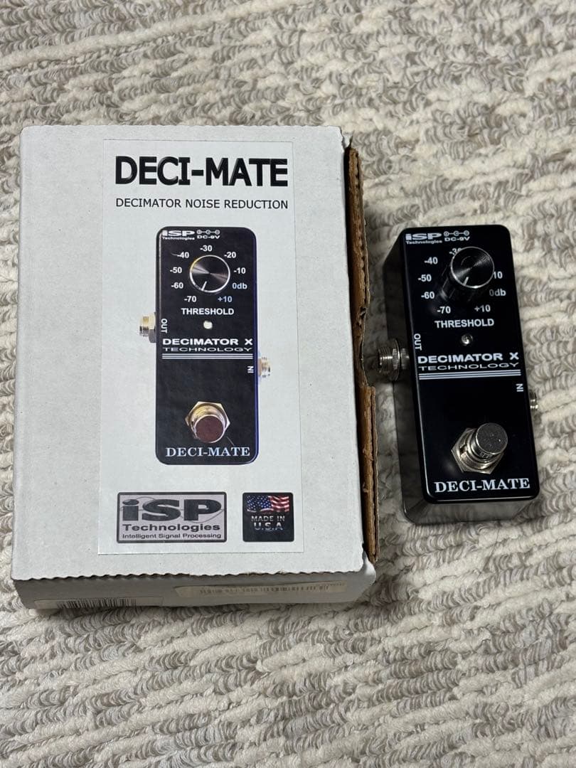 DECI-MATE ノイズリダクション　isp 箱説付属　名機 Amazon | iSP Technologies/DECI-MATE Micro Decimator Noise