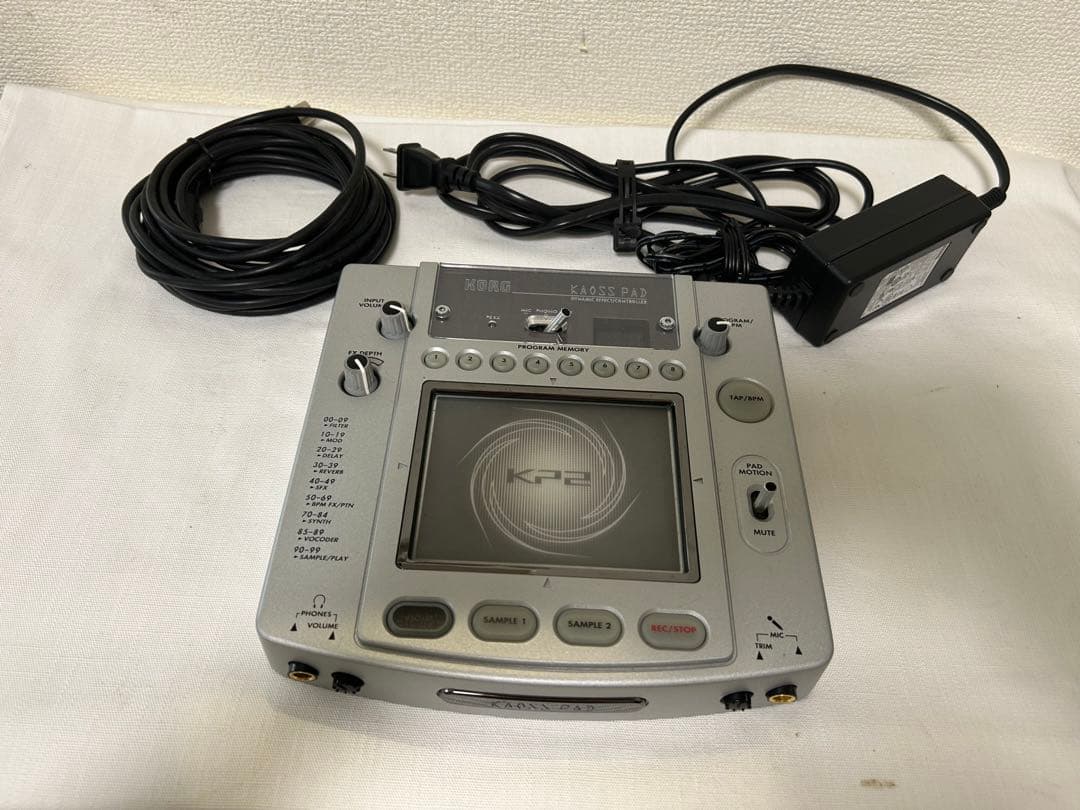 【ホセ】緑0721 KORG kaoss pad2 KP2 エフェクター 手のひらサイズのDJエフェクターKORG「mini kaoss pad 2S」発表