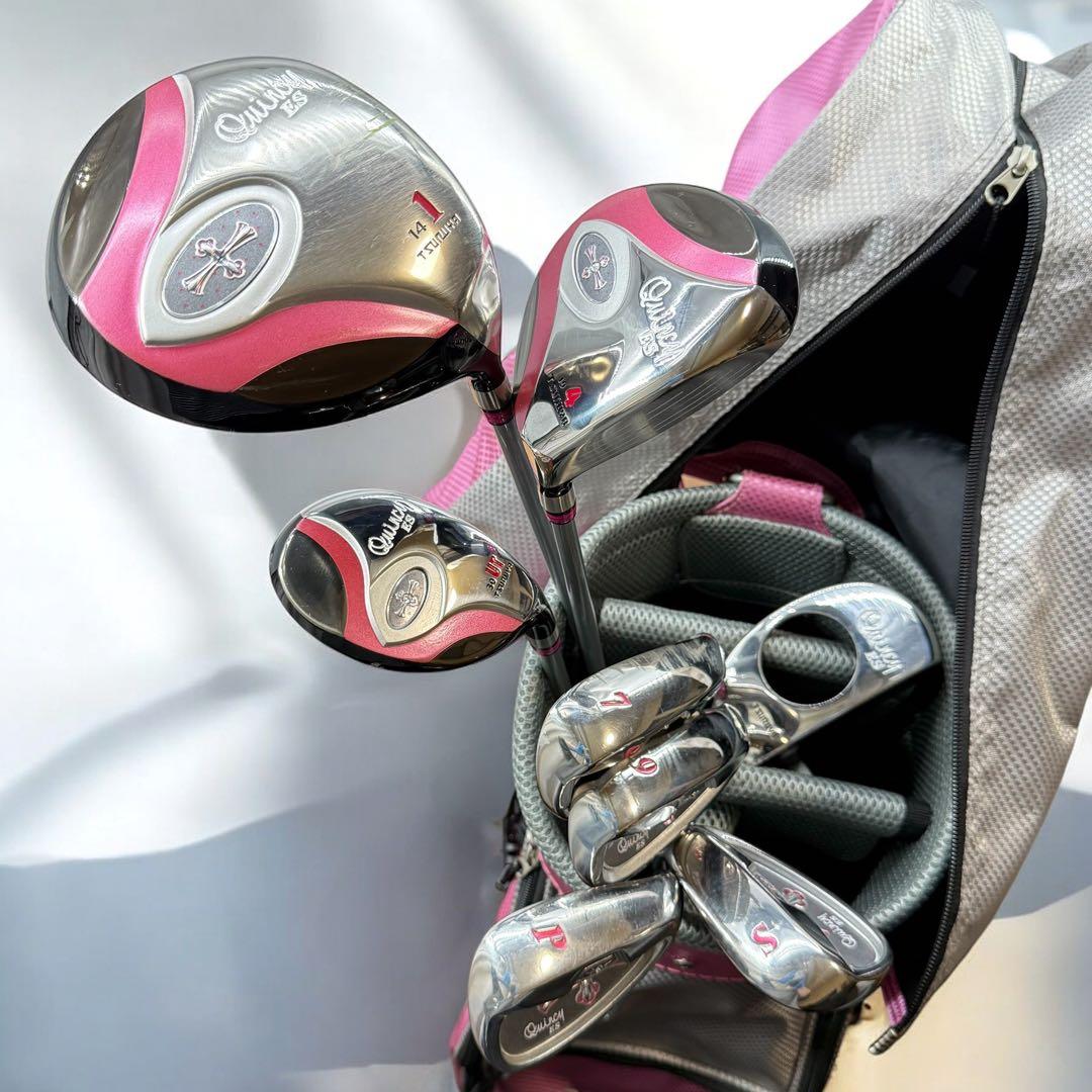 Quincy クインシーES レディース ゴルフクラブ8本セット つるやゴルフ